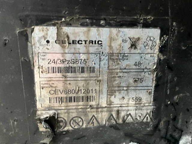 2006 linde p60z elektrische industriële trekker - afbeelding 7 van  16