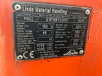 2006 linde p60z elektrische industriële trekker - afbeelding 8 van  16