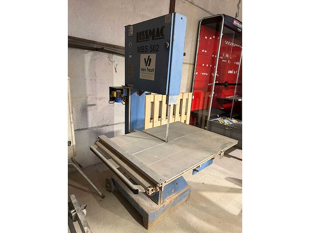 2006 lissmac mbs 502 lintzaagmachine - afbeelding 1 van  4