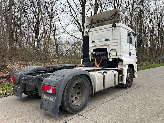 2006 man tga 18.390 trekker - airco en webasto - automaat - afbeelding 11 van  17