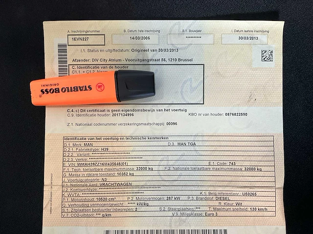 2006 man tga vrachtwagen - afbeelding 27 van  37
