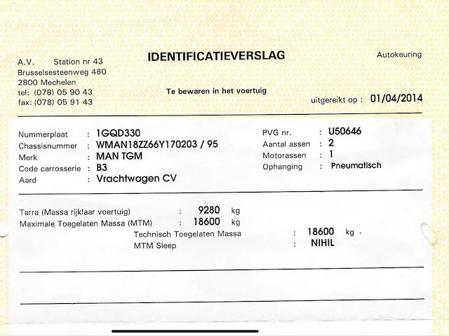 2006 man tgm 18.240 - koelwagen védécar – thermo king ts-200 - afbeelding 3 van  14