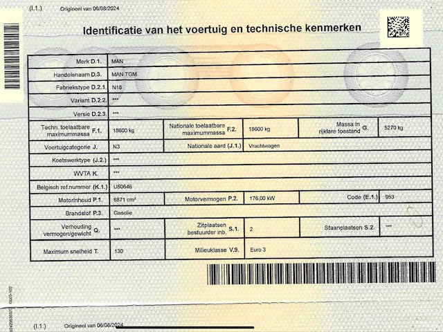 2006 man tgm 18.240 - koelwagen védécar – thermo king ts-200 - afbeelding 6 van  14