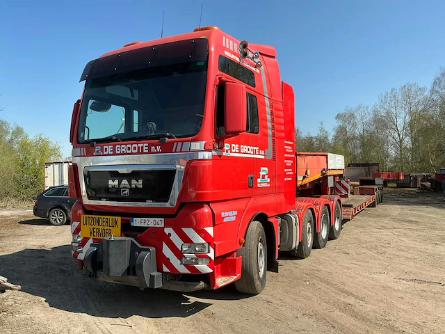 2006 man trekker met dieplader faymonville - afbeelding 1 van  49