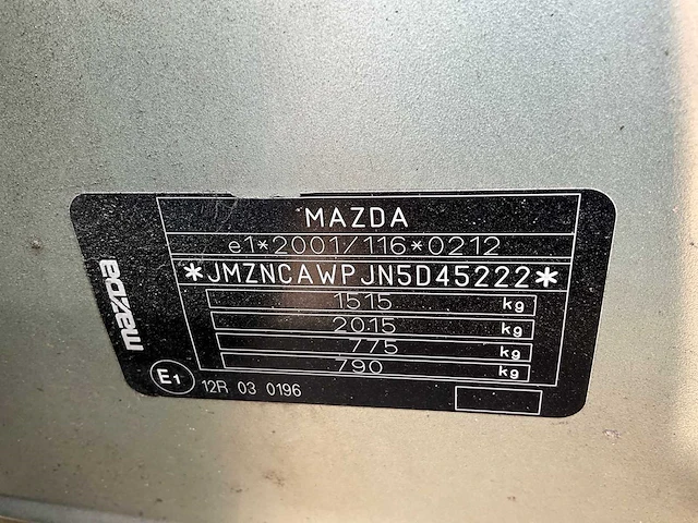 2006 mazda 2 - afbeelding 36 van  41