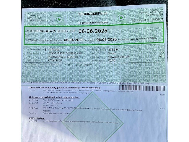 2006 mercedes-benz cls320cdi - afbeelding 16 van  25