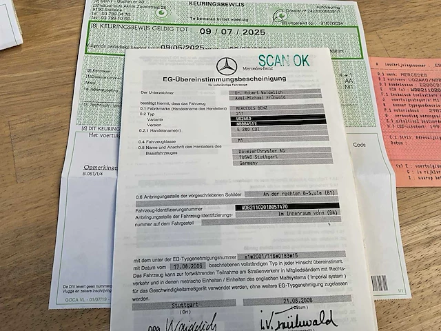 2006 mercedes-benz e280 - afbeelding 27 van  33
