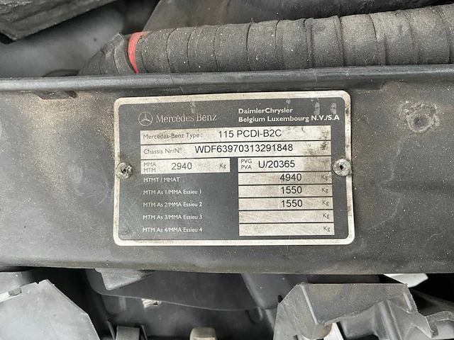 2006 mercedes vito - afbeelding 25 van  38
