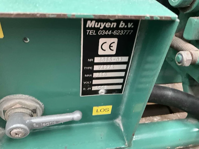 2006 muyen va000 vacuümheffer (3x) - afbeelding 4 van  6