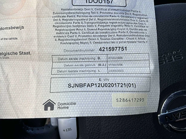 2006 nissan primera - afbeelding 20 van  30