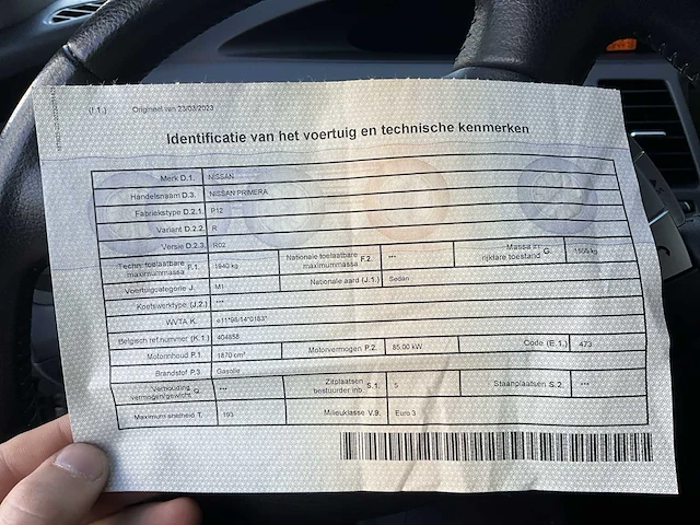 2006 nissan primera - afbeelding 21 van  30