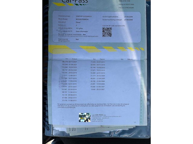 2006 nissan primera - afbeelding 17 van  28