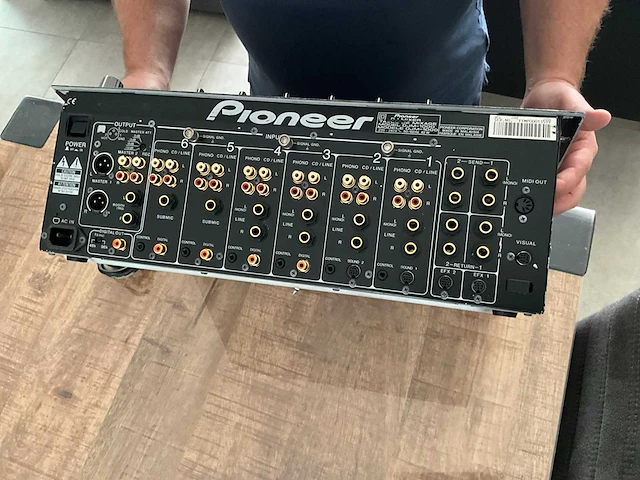 2006 pioneer djm-1000 dj mengpaneel - afbeelding 3 van  12