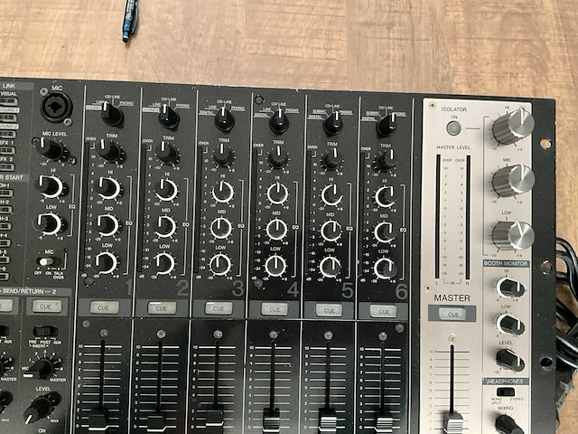 2006 pioneer djm-1000 dj mengpaneel - afbeelding 10 van  12