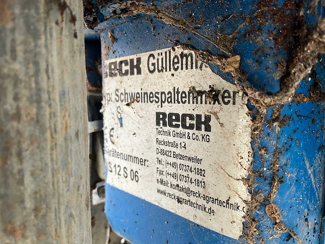 2006 reck mestmixer - afbeelding 7 van  8