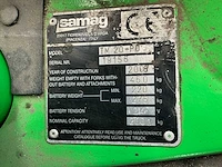 2006 samag tm 20-po elektrische palletwagen - afbeelding 7 van  8