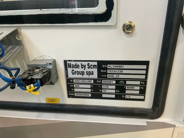 2006 scm tech z30 cnc-freesmachine - afbeelding 6 van  28