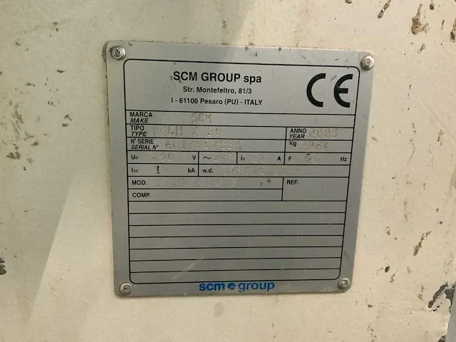 2006 scm tech z30 cnc-freesmachine - afbeelding 13 van  28