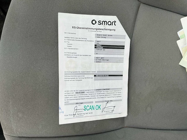 2006 smart forfour 454 personenauto - afbeelding 39 van  56