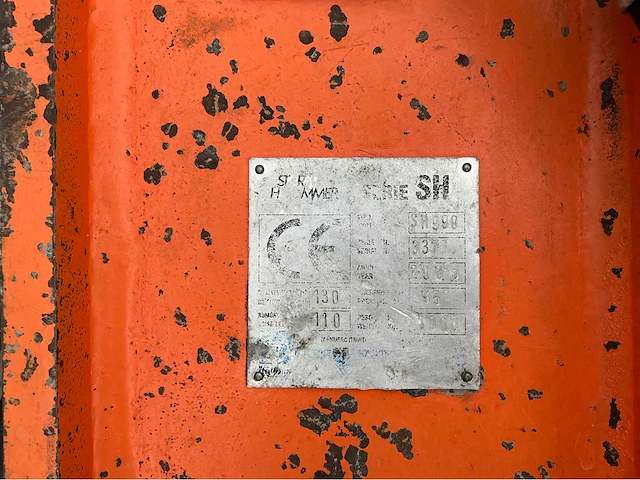 2006 star hammer sh990 hydraulische breekhamer - afbeelding 5 van  5