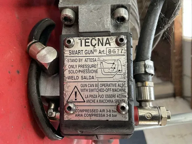 2006 tecna 3650 draagbare puntlasmachine met inverter - afbeelding 9 van  10