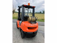 2006 toyota 7fgf30 vorkheftruck - afbeelding 46 van  48
