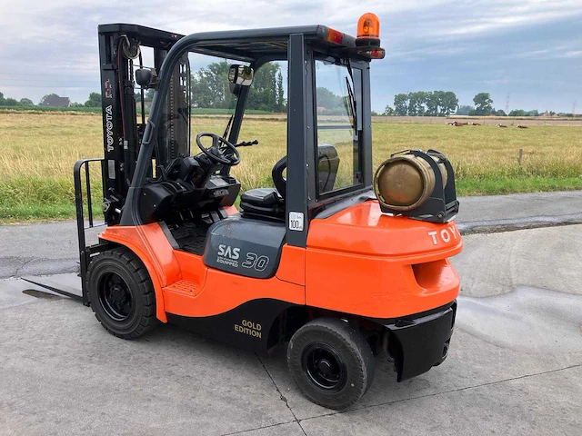 2006 toyota 7fgf30 vorkheftruck - afbeelding 47 van  48