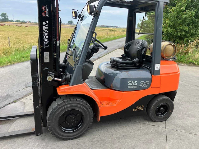 2006 toyota 7fgf30 vorkheftruck - afbeelding 48 van  48
