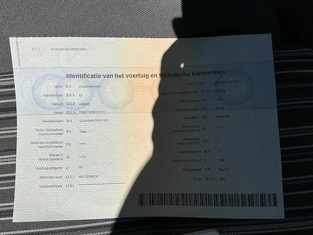 2006 volkswagen fox personenauto - afbeelding 36 van  38