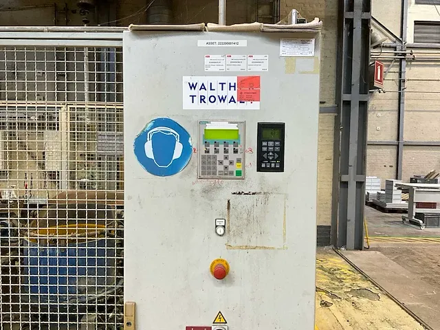 2006 walther trowal 60-a/2c ontbraam- en reinigingsmachine - afbeelding 6 van  16