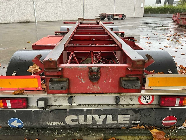 2007 - cuyle - container aanhangwagen - afbeelding 3 van  23