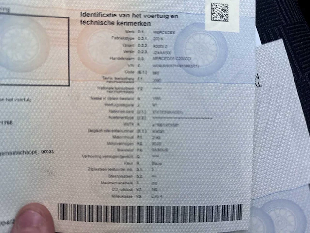 2007 - mercedes-benz c200 cdi - personenauto - afbeelding 22 van  31