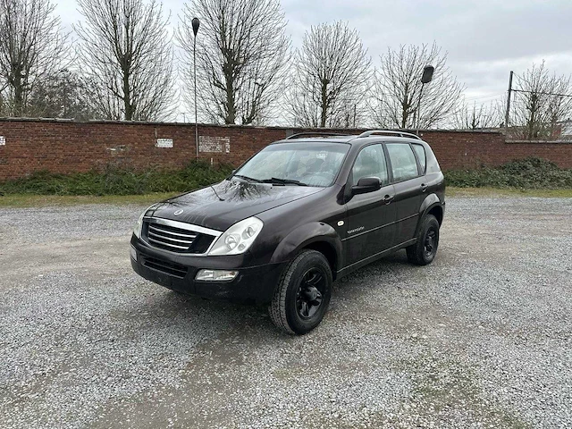2007 - ssangyong rexton 2.7 diesel - lichte vracht - afbeelding 1 van  17