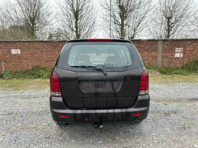 2007 - ssangyong rexton 2.7 diesel - lichte vracht - afbeelding 12 van  17