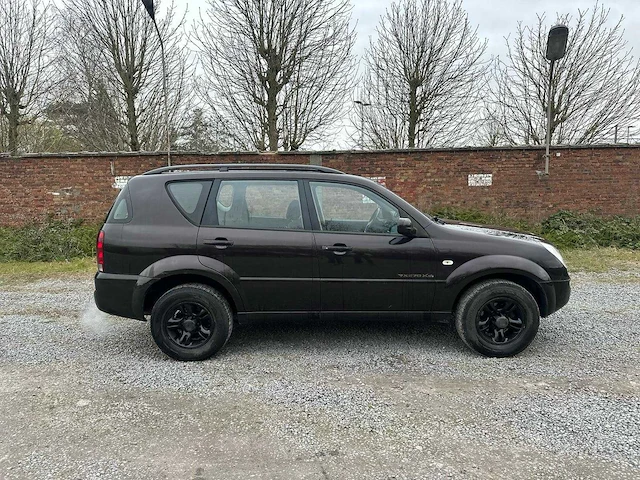 2007 - ssangyong rexton 2.7 diesel - lichte vracht - afbeelding 16 van  17