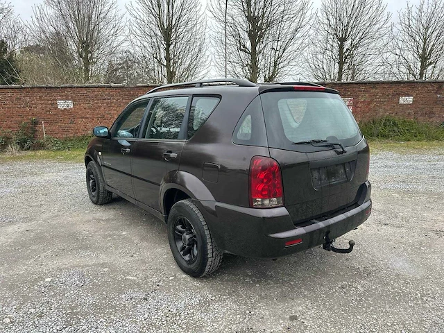 2007 - ssangyong rexton 2.7 diesel - lichte vracht - afbeelding 17 van  17