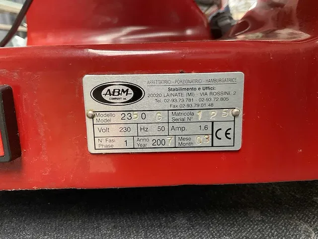 2007 abm 2350 g tafelsnijmachine - afbeelding 6 van  8