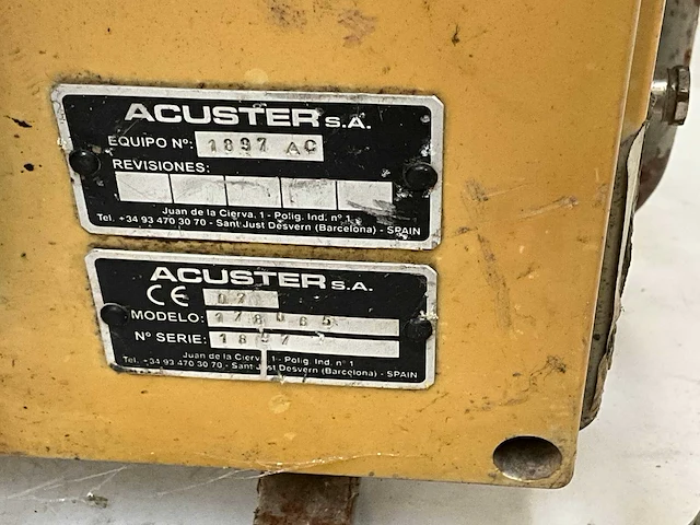 2007 acuster beat-tr lasapparaat - afbeelding 9 van  9