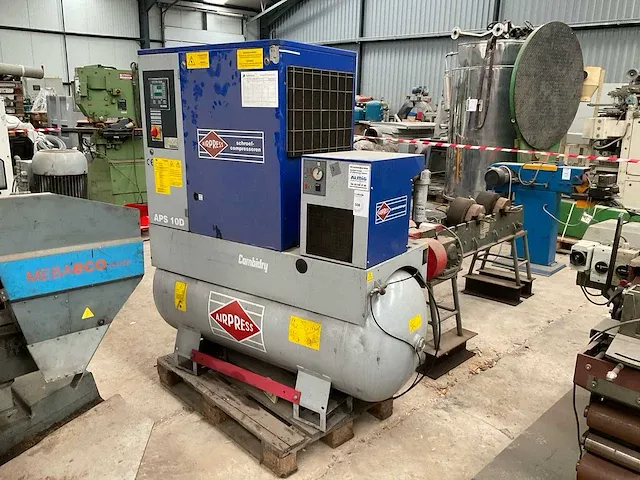 2007 airpress aps 10d combidry schroefcompressor - afbeelding 1 van  7