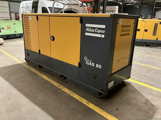 2007 atlas copco qas 80 stroomgenerator - afbeelding 6 van  11