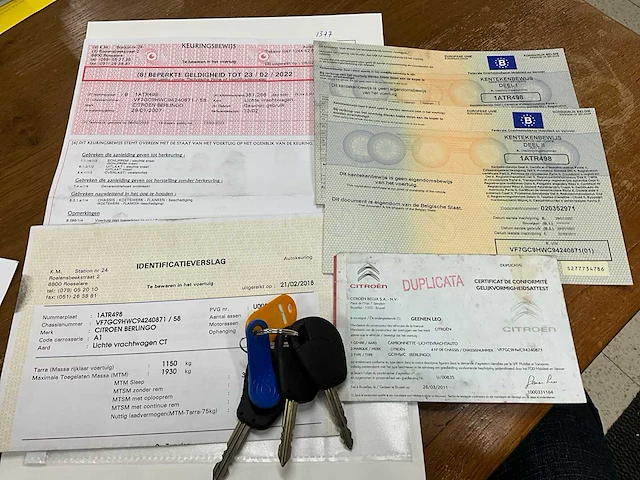 2007 citroën berlingo berlingo bedrijfswagen - afbeelding 5 van  5