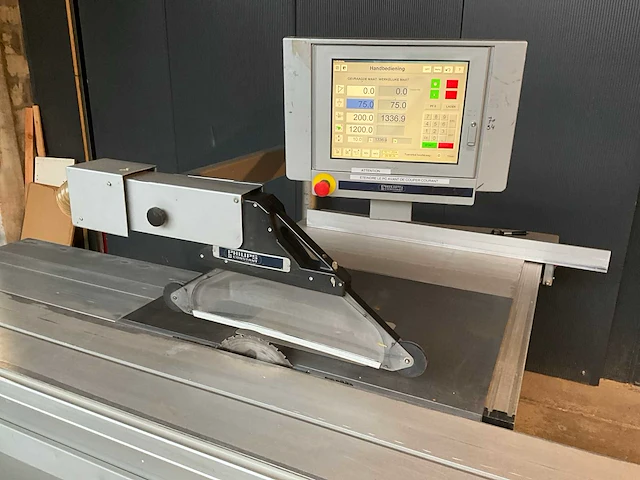 2007 constant philips interactive 3 paneelcirkelzaagmachine - afbeelding 19 van  22