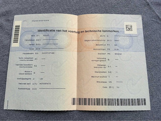 2007 ducati gt1000 motorfiets - afbeelding 49 van  57