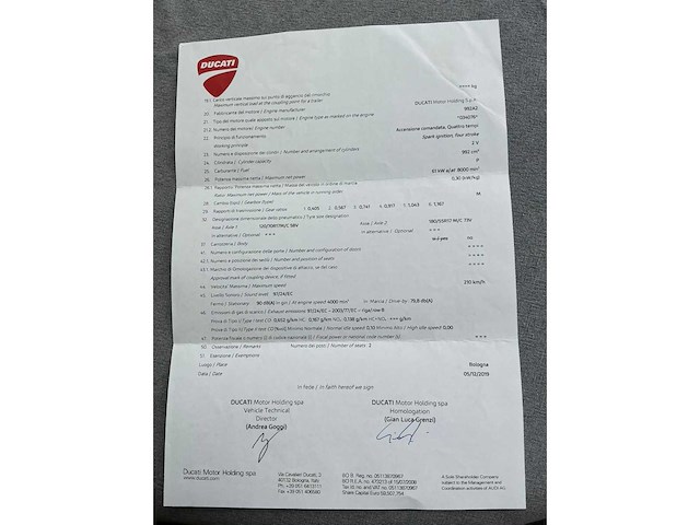 2007 ducati gt1000 motorfiets - afbeelding 51 van  57