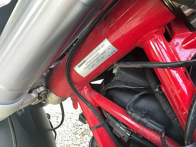 2007 ducati hypermotard 1100/1100s b1 motorfiets - afbeelding 15 van  27