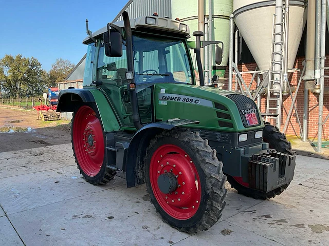 2007 fendt 309ci vierwielaangedreven gps + extra brede bandensets - afbeelding 34 van  51