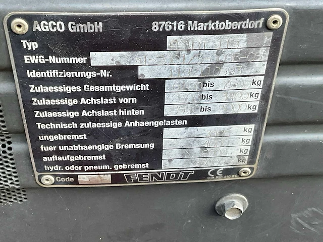 2007 fendt 309ci vierwielaangedreven gps + extra brede bandensets - afbeelding 46 van  51