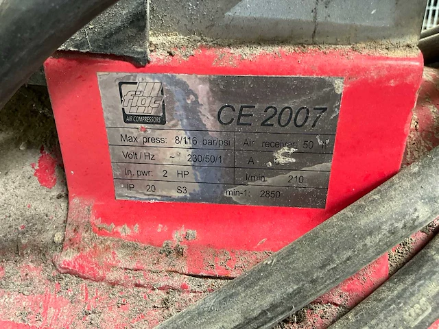2007 fiac champion 50 luchtcompressor - afbeelding 8 van  9
