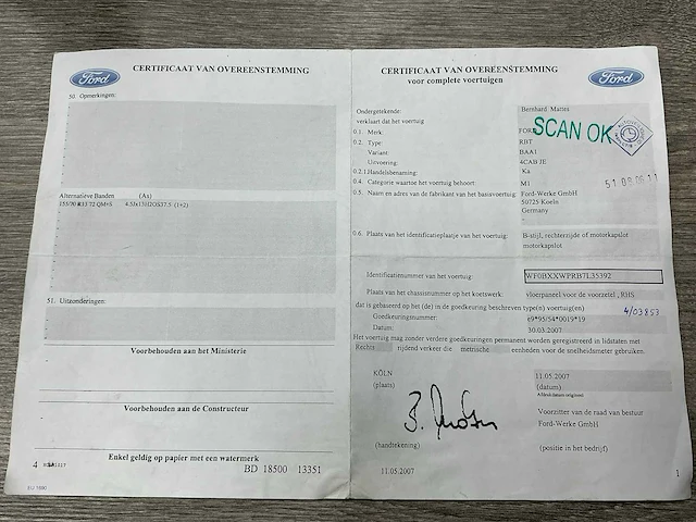 2007 ford ka personenauto - afbeelding 14 van  23