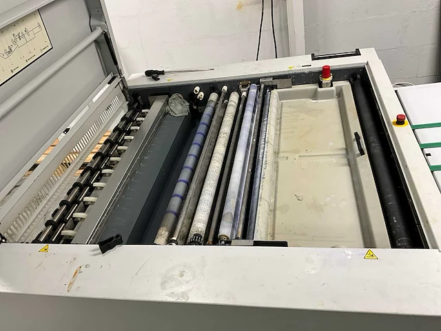 2007 glunz & jensen mp 85 plaatontwikkelaar grafische offset platen - afbeelding 2 van  12